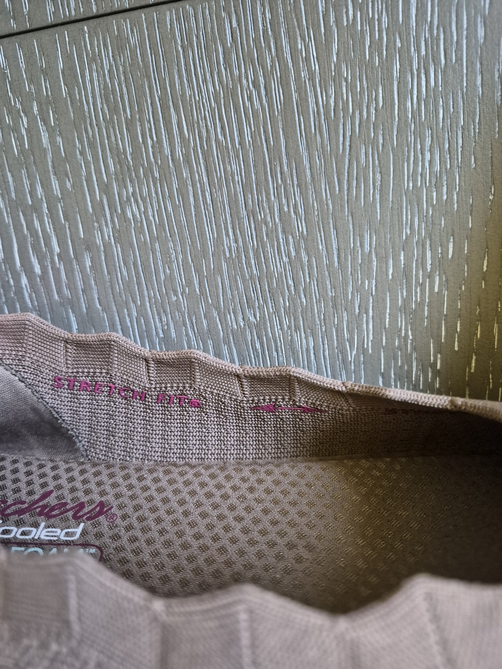 Skechers Cleo 2.0 Love Spell Women's Knit Slip-On Ballet Flats in Blush Taupe - Picture 6 of 13